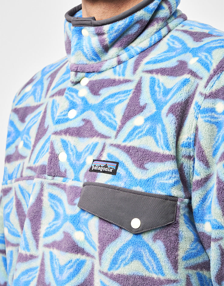 Patagonia LW Synch Snap-T Pullover - Deep Freeze: Forge Grey