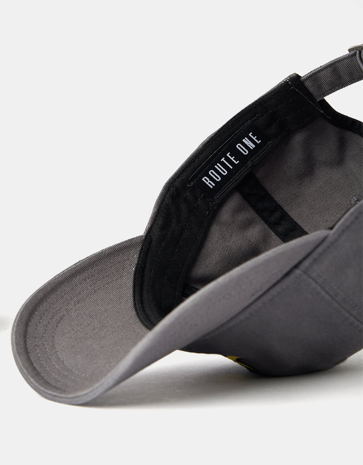 Route One Starboy Dad Cap - Charcoal