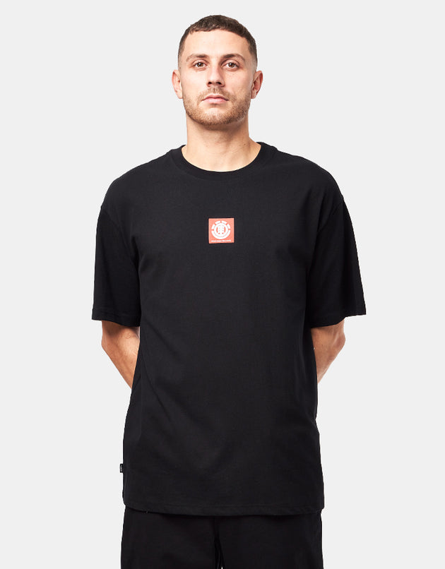 Element Square Logo T-Shirt - Flint Black