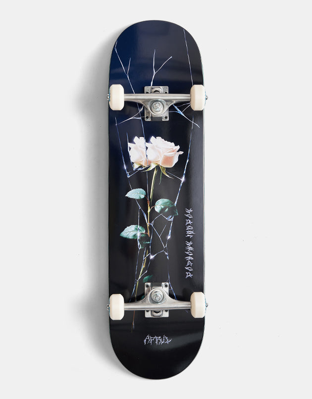 April Dashawn Cracked Rose Complete Skateboard - 8.5"