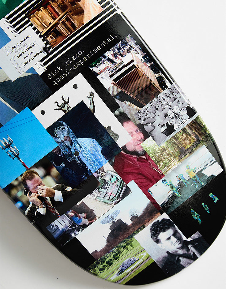 Quasi Rizzo Psyop Skateboard Deck - 8.25"