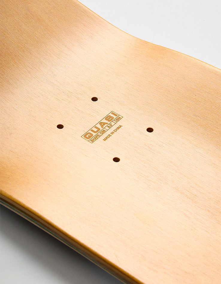 Quasi Crockett Time Is Skateboard Deck - 8.5"