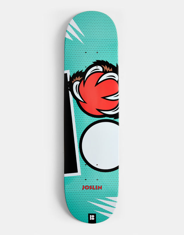 Plan B Joslin Grizz TWIN Skateboard Deck - 8"