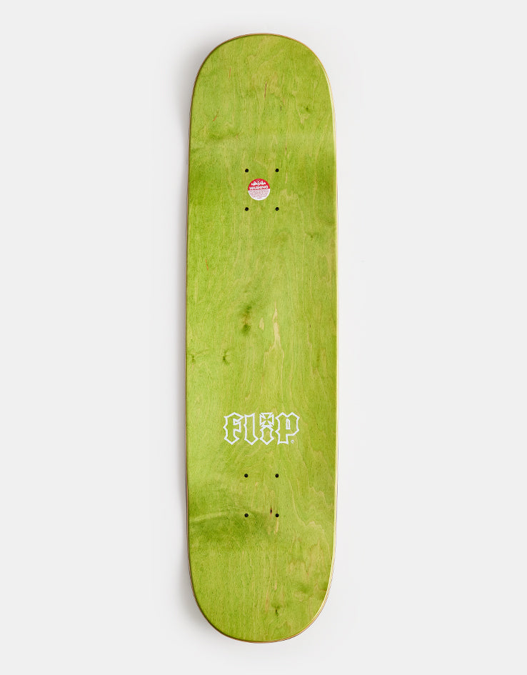 Flip Cancelled Green Skateboard Deck - 8.125"