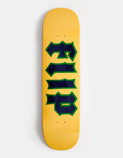 Flip Cancelled Yellow Skateboard Deck - 8.4"