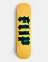 Flip Cancelled Yellow Skateboard Deck - 8.4"