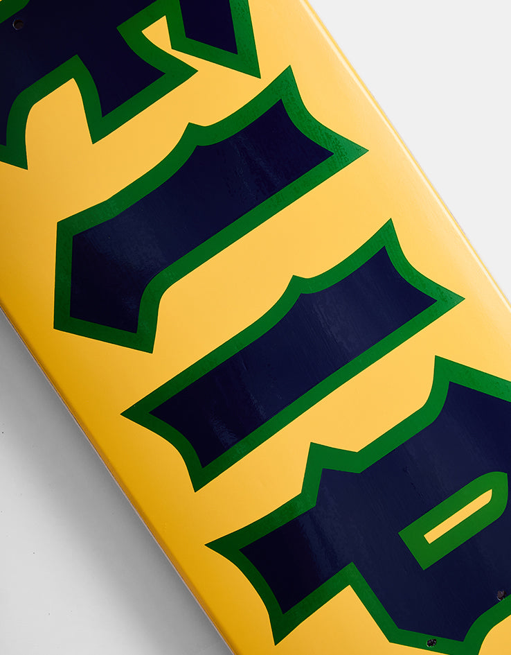 Flip Cancelled Yellow Skateboard Deck - 8.4"