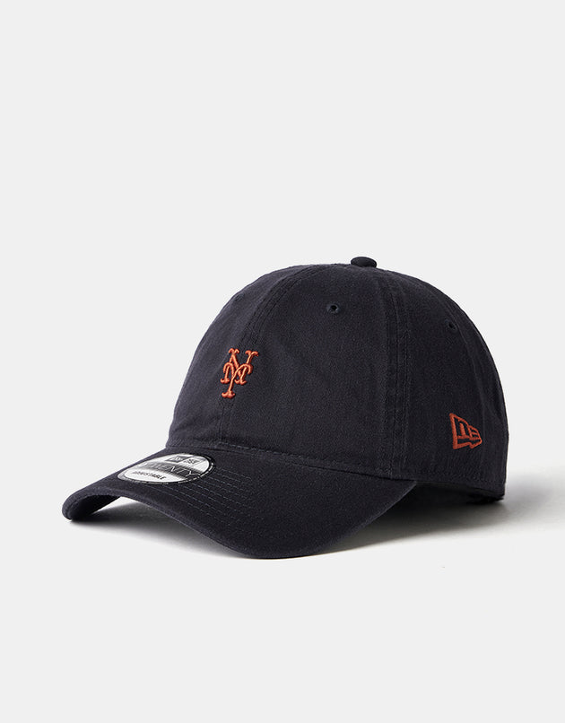 New Era New York Mets Mini Logo 9TWENTY® Strapback Cap - Navy