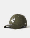 New Era New York Yankees League Essential 9TWENTY® Strapback Cap - Green