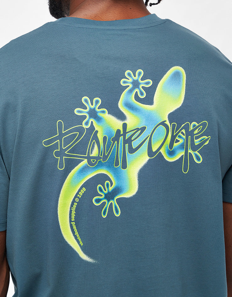 Route One Gecko Organic T-Shirt - Stargazer
