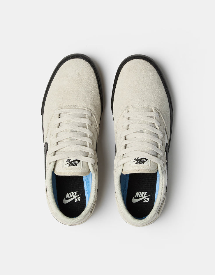 Nike SB Chron 2 Skate Shoes - Lt Bone/Black-Lt Bone-Black
