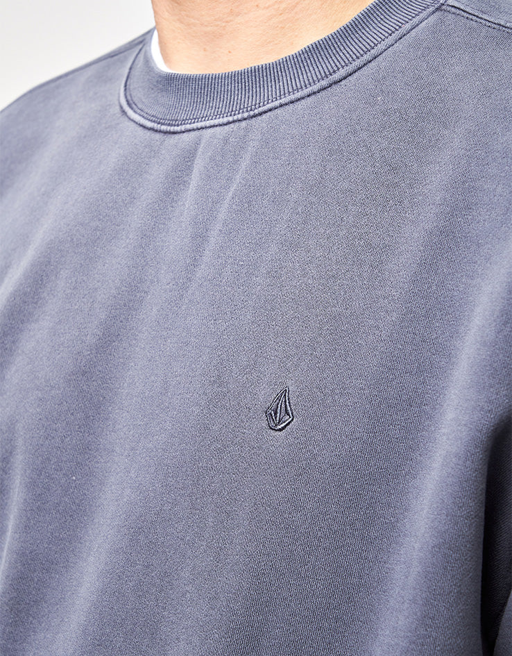 Volcom Single Stone Crew - Storm Blue