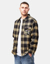 Volcom x Ozzy Wrong Plaid L/S Shirt - Mustard