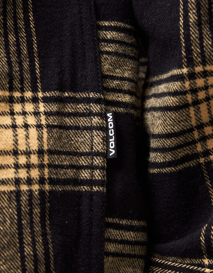 Volcom x Ozzy Wrong Plaid L/S Shirt - Mustard