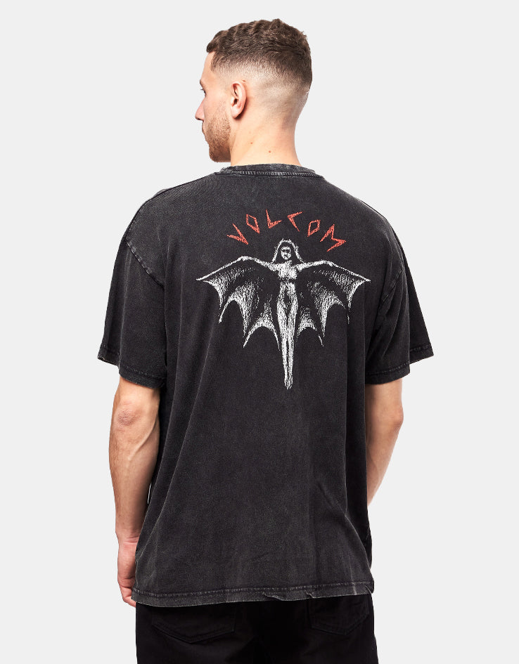 Volcom Wrong Angel T-Shirt - Light Acid Black