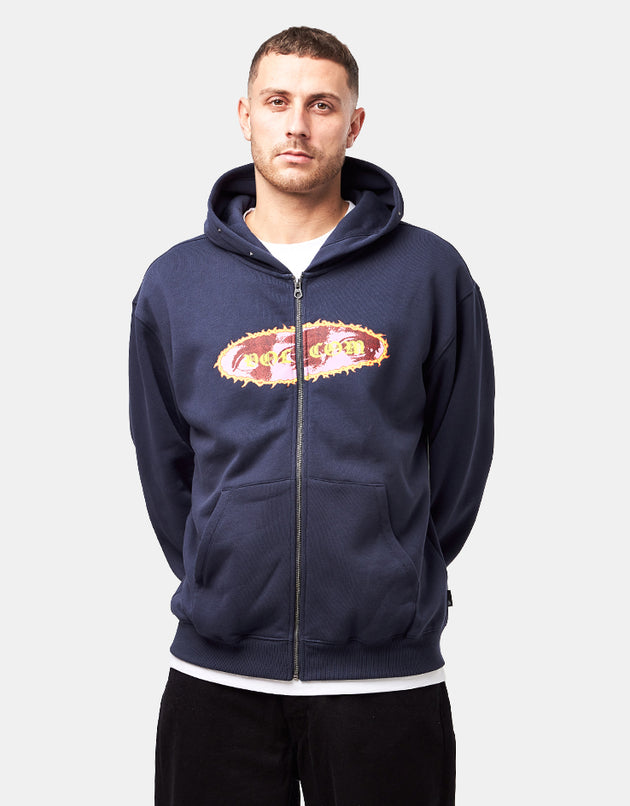 Volcom Clairvoyance Zip Hoodie - Marine