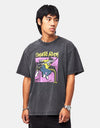 Thrasher Skate Rock Vol II Vintage T-Shirt - Black