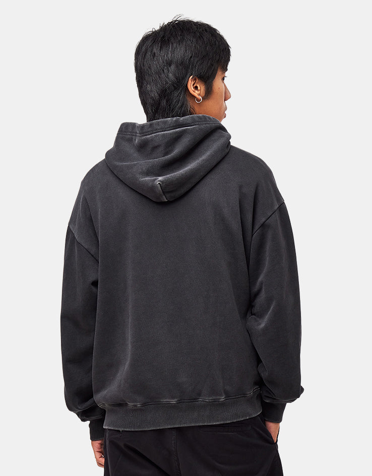 Thrasher Skate Rock Vol II Vintage Heavyweight Pullover Hoodie - Black