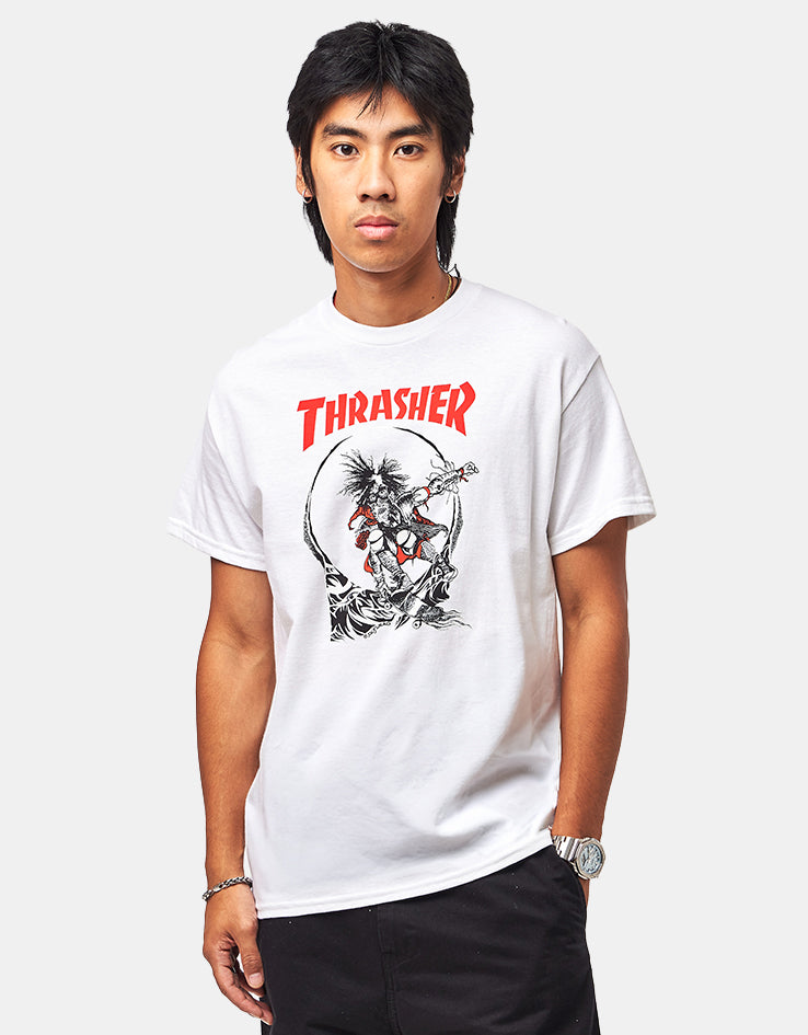 Thrasher x Pushead Outlaw 2-Tone T-Shirt - White – Route One