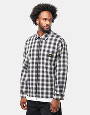 Stan Ray Zip Shirt - Black Check