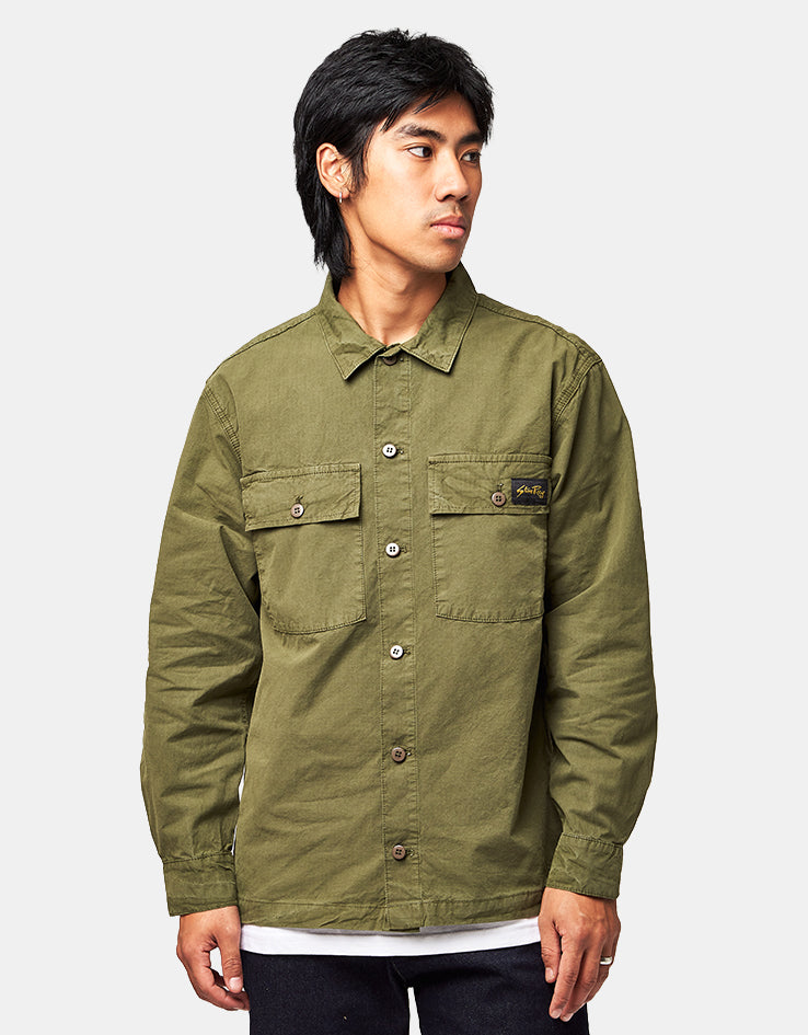 Stan Ray CPO L/S Shirt - Olive Ripstop