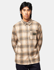 Stan Ray Flannel L/S Shirt - Khaki Plaid