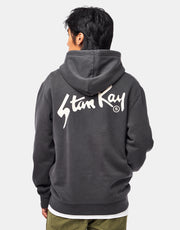 Stan Ray Stan OG Pullover Hoodie - Garment Dyed Washed Black