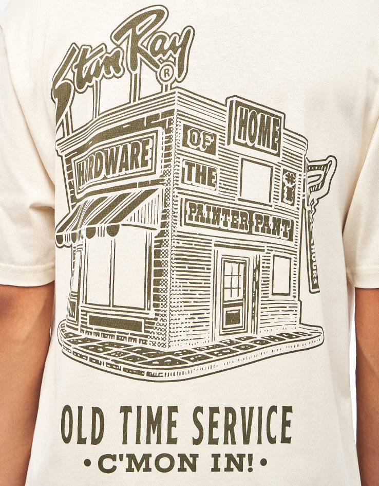 Stan Ray Old Time Service T-Shirt - Natural