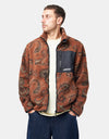 Santa Cruz Freestyle Fleece - Rust Paisley