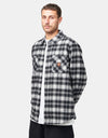 Santa Cruz Apex L/S Shirt - Grey Check