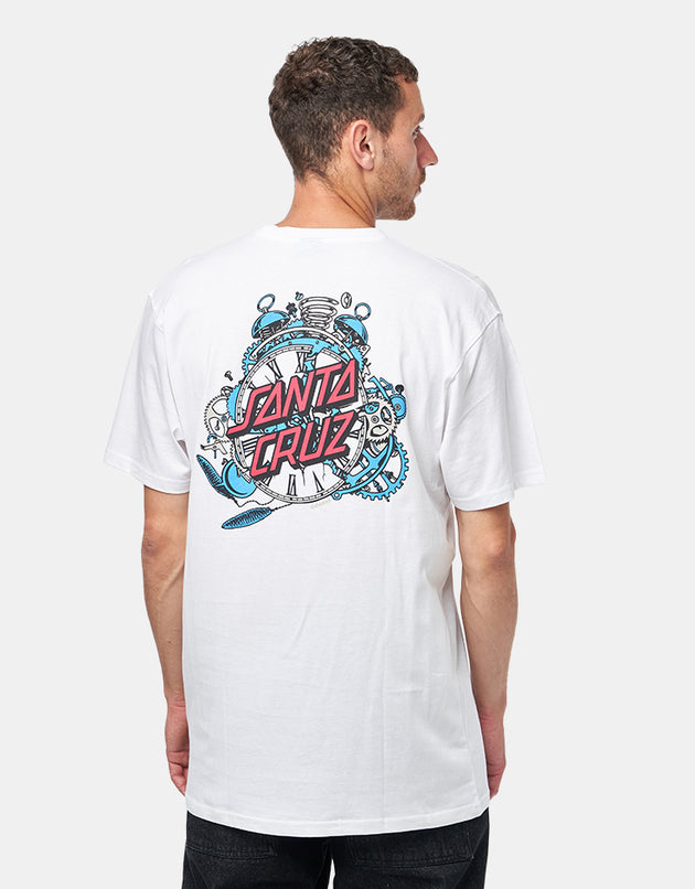 Santa Cruz Grabke Exploding Dot T-Shirt - White