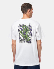 Santa Cruz Damaged Hand T-Shirt - White