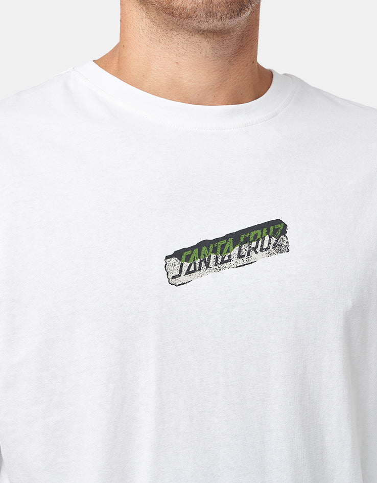 Santa Cruz Damaged Hand T-Shirt - White