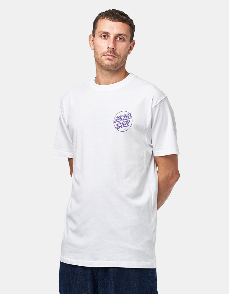 Santa Cruz Forging Dot T-Shirt - White