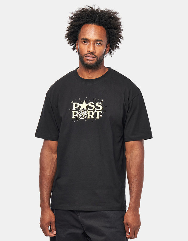 Pass Port Stargazer T-Shirt - Black