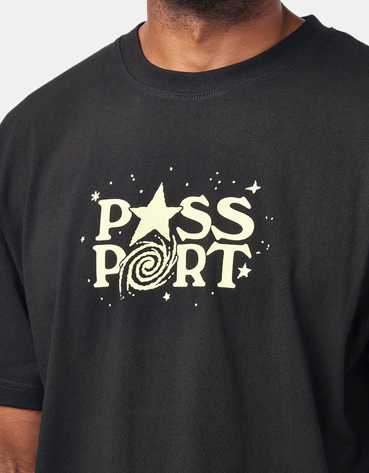 Pass Port Stargazer T-Shirt - Black