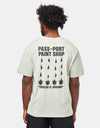 Pass Port Shop Rules T-Shirt - Harbour Grey