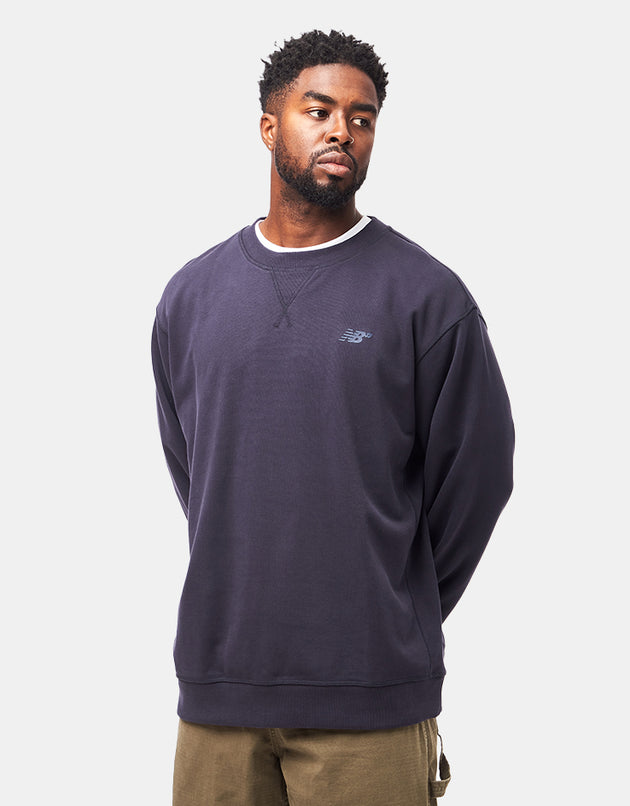 New Balance Numeric French Terry Crew - Dark Knight