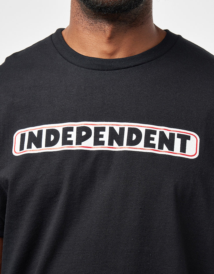 Independent Bar Logo T-Shirt - Black