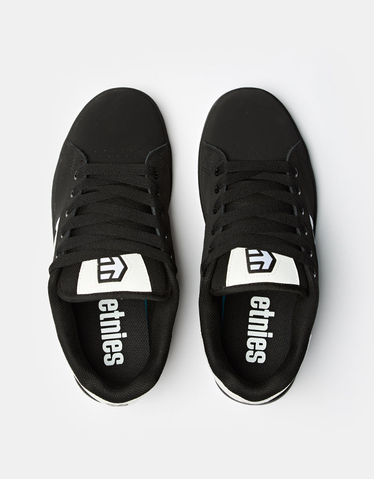 etnies Callicut Skate Shoes - Black/White/Black