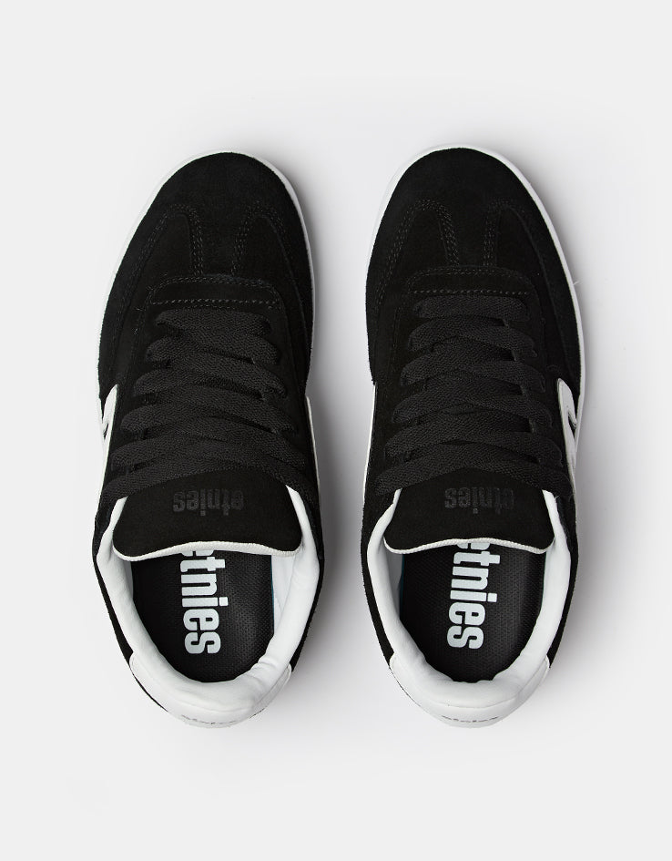 etnies Locut Skate Shoes - Black/White