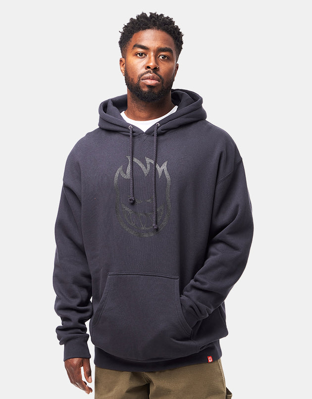 Spitfire Bighead Pullover Hoodie - Navy/Black