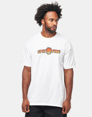 Spitfire OG Split Fade Fill T-Shirt - White/Multi