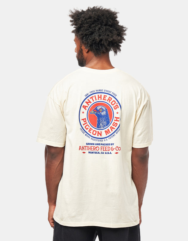 Anti Hero Pigeon Mash II T-Shirt - Natural/Multi
