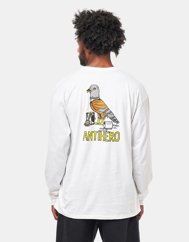 Anti Hero Raney First L/S T-Shirt - White/Multi