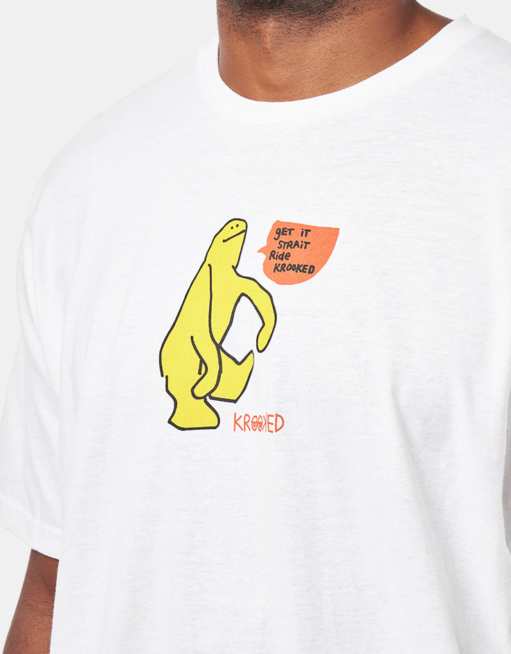 Krooked Get It Strait T-Shirt - White
