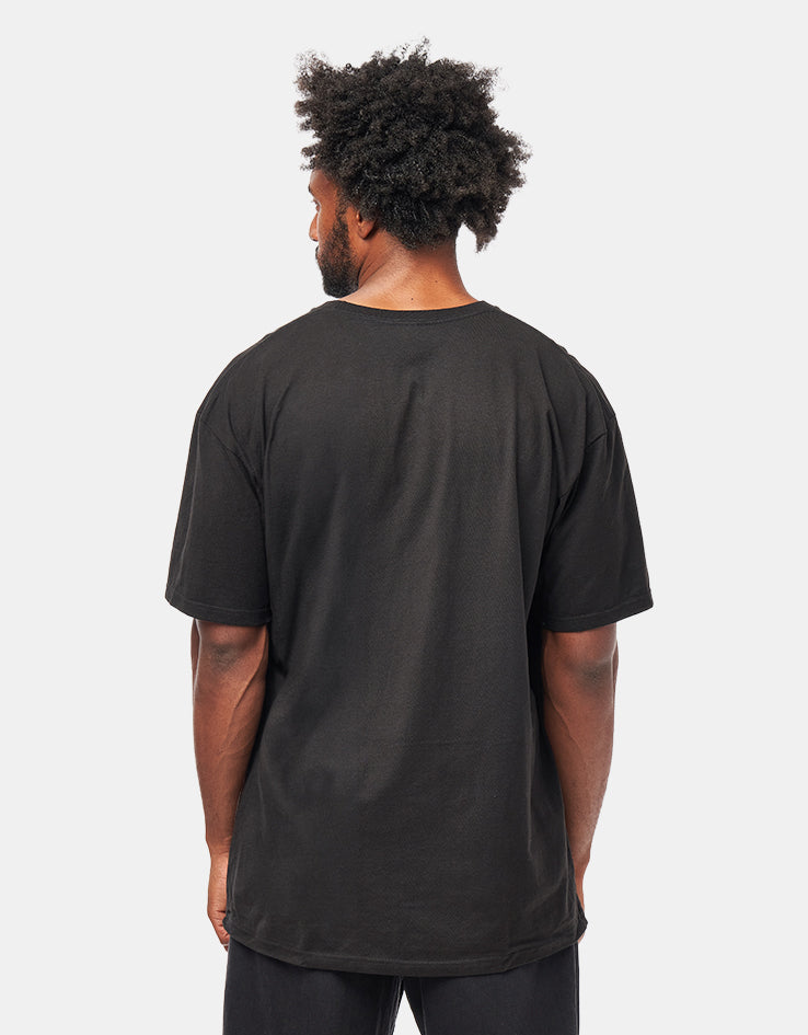 Real Radiused T-Shirt - Black