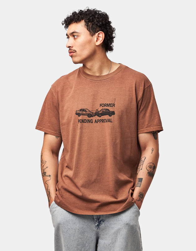Former Fork In The Road T-Shirt - Washed Bark