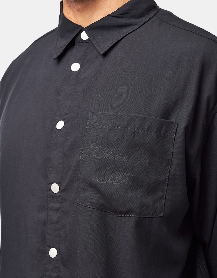 Former Vivian Illusion L/S Shirt - Black