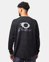 Former Illusion L/S Waffle T-Shirt - Acid Black